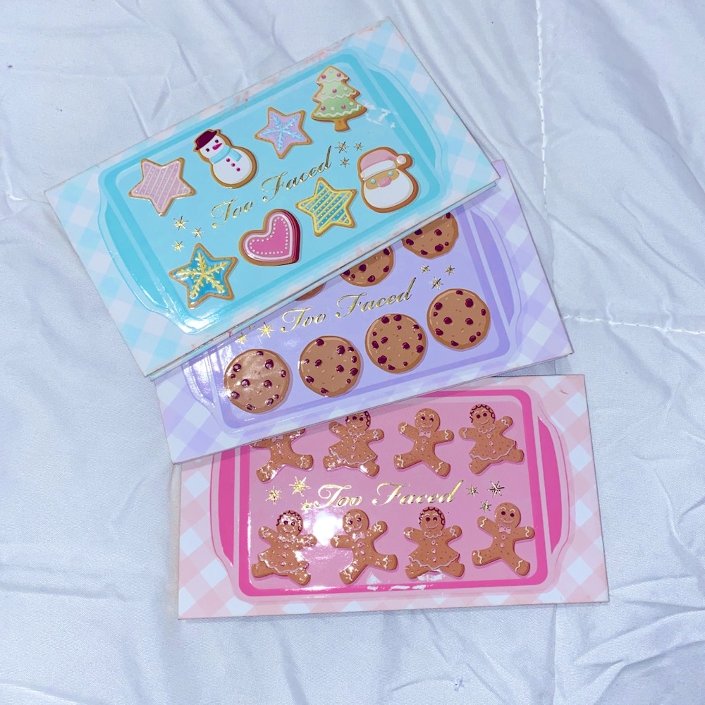 3 Too Faced Limited Edition Eye Shadow Pallet 💄 👁️